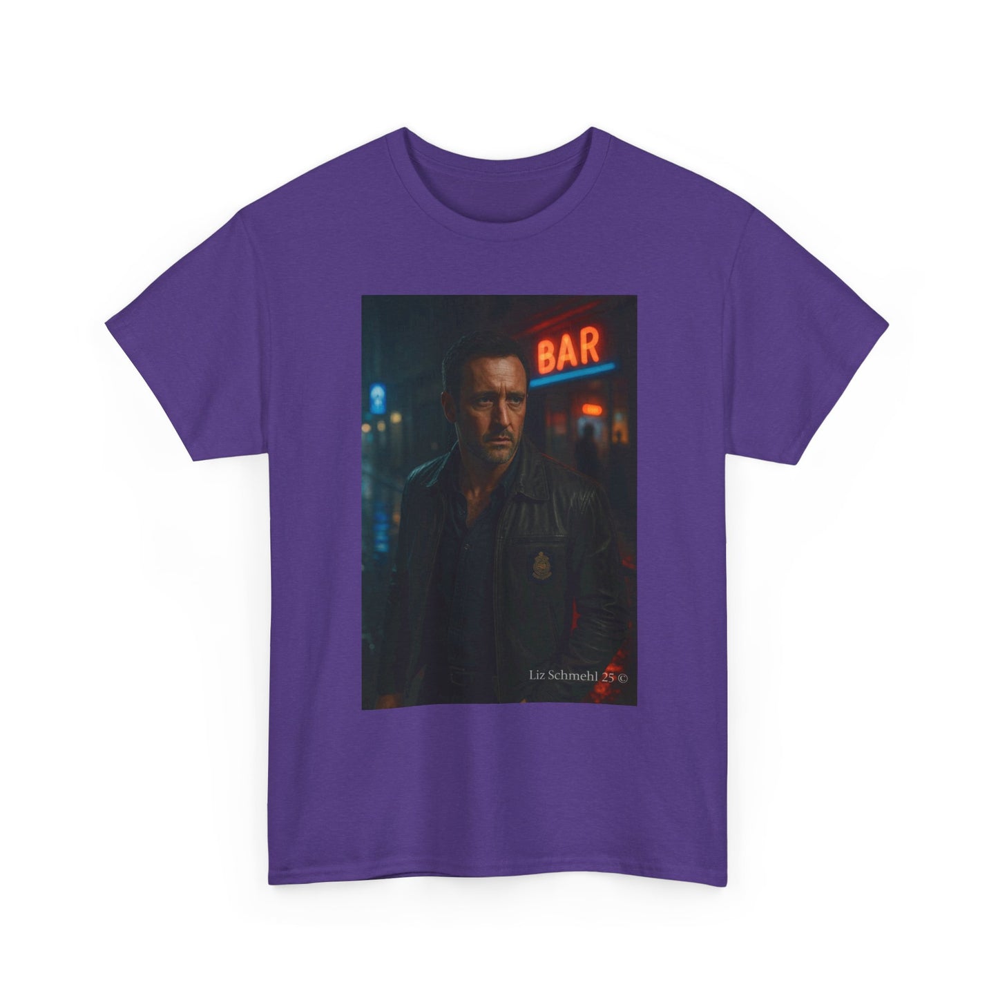 Neon Lights Tee — Portrait T-Shirt